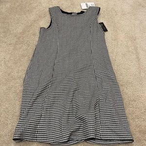 Forever 21 girls black/cream woven dress